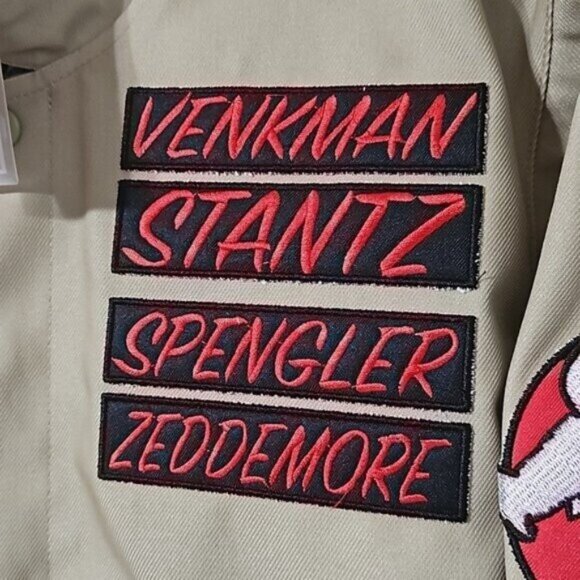 Ghostbusters Who You Gonna Call Work Jacket Size Small New - Picture 8 of 12